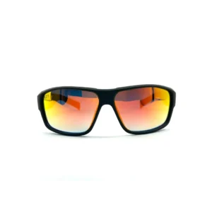 Lentes de sol deportivos KDY envolventes espejados naranja frente